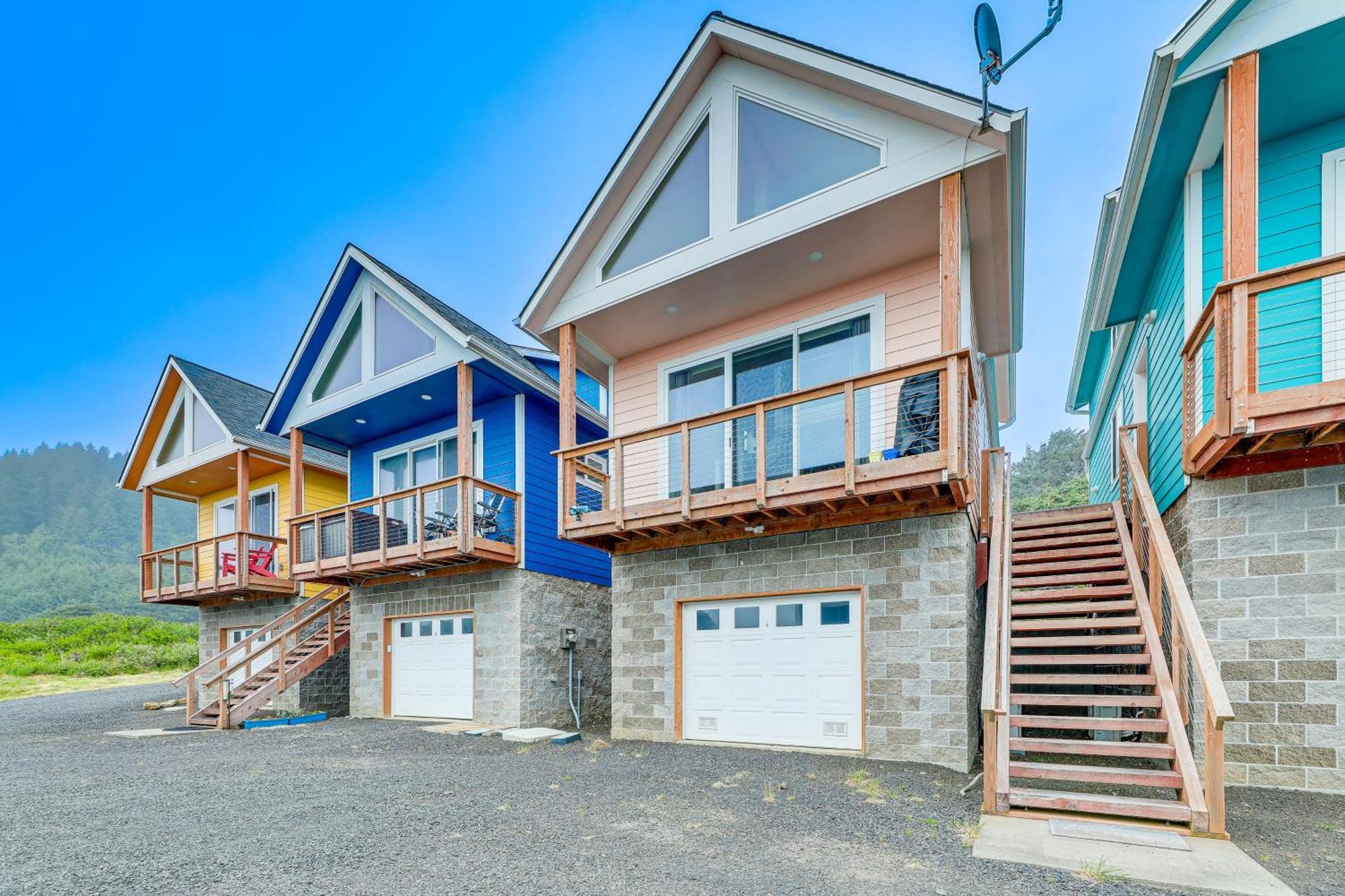 Epic Yachats Escape Oregon Coastline Beach, Views Экстерьер фото