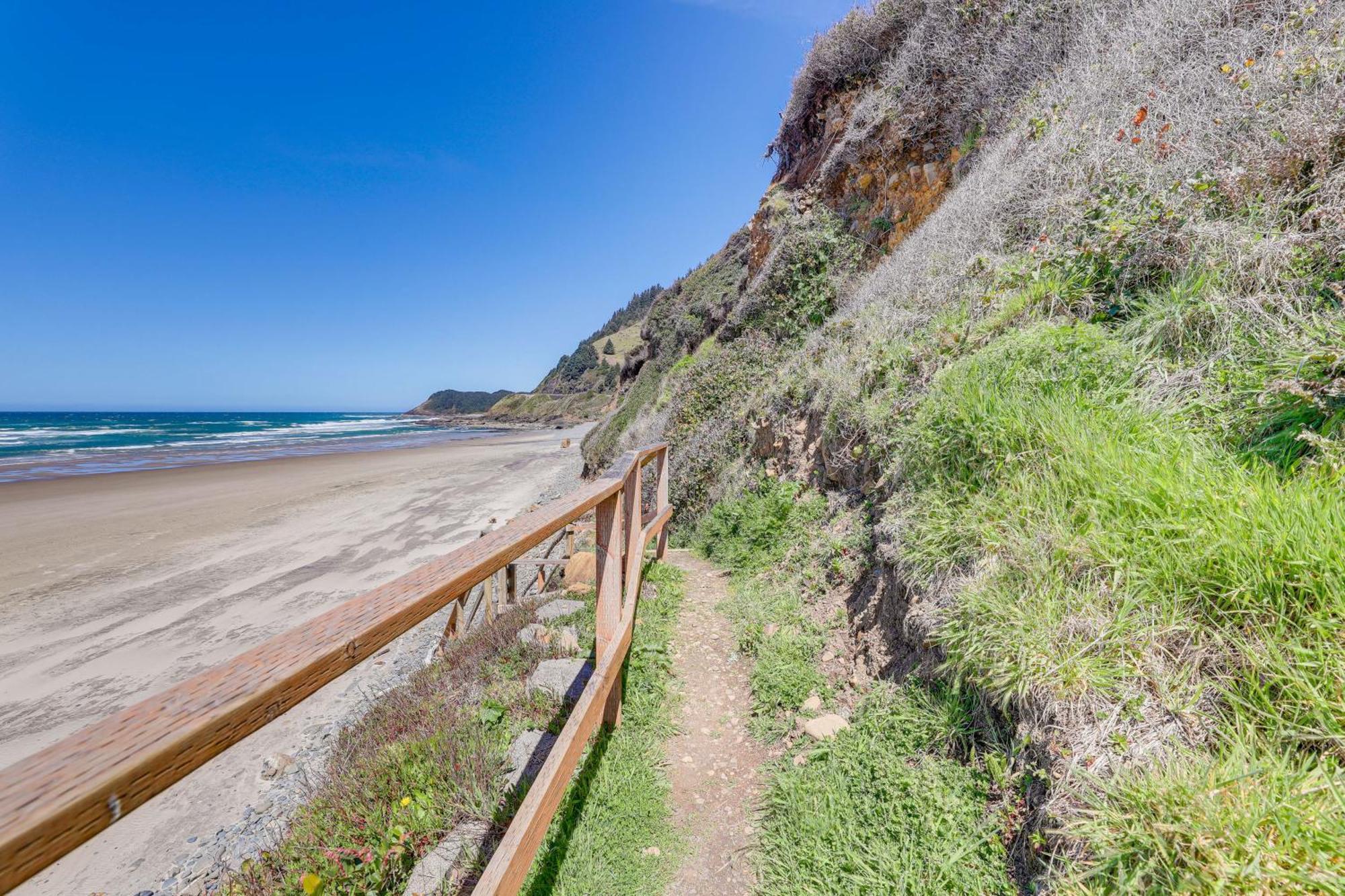 Epic Yachats Escape Oregon Coastline Beach, Views Экстерьер фото